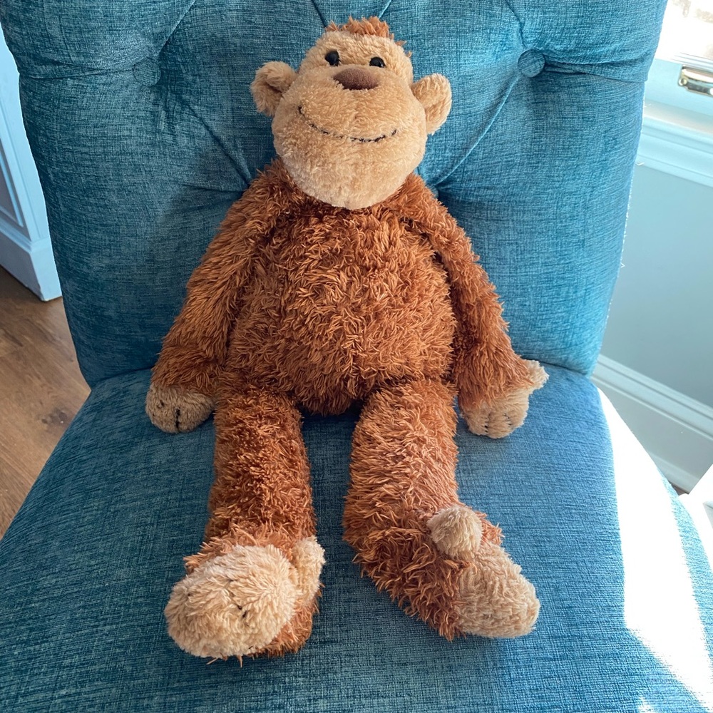 Jellycat Bashful Monkey - Brown. Medium.